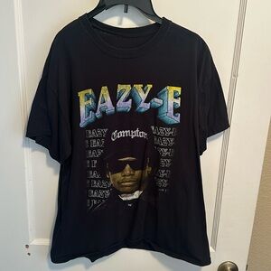 Eazy-E Graphic T-Shirt - Large, Black - Iconic Hip-Hop Style